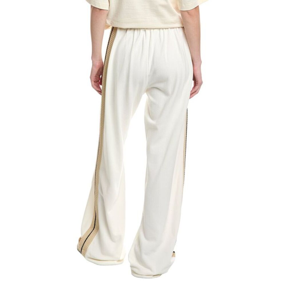 Palm Angels Womens  Knit Pant, White - Picture 2 of 3